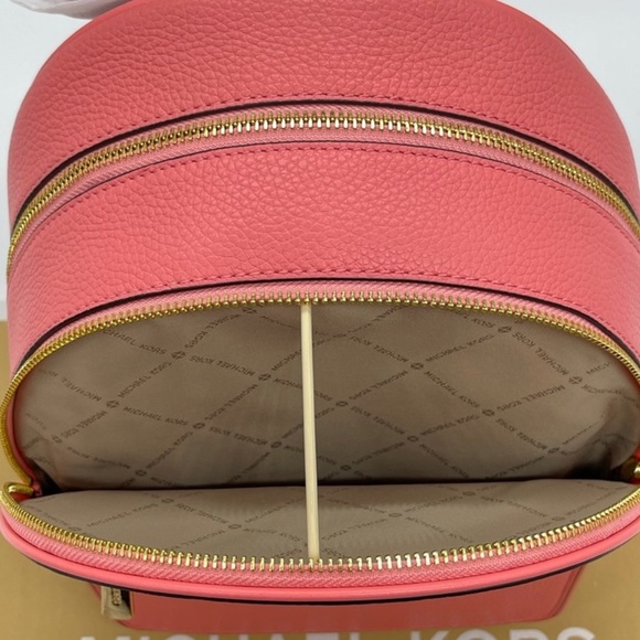 Michael Kors Asian Medium Backpack Grapefruit - Picture 9 of 11